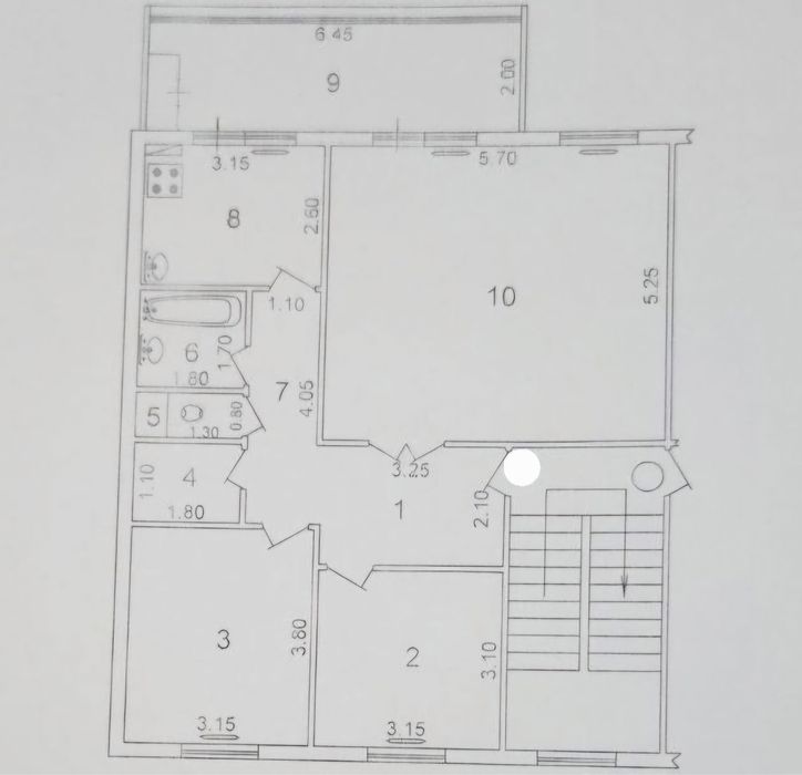 Продам 4/3/5 Карасу 2 удвоенный зал