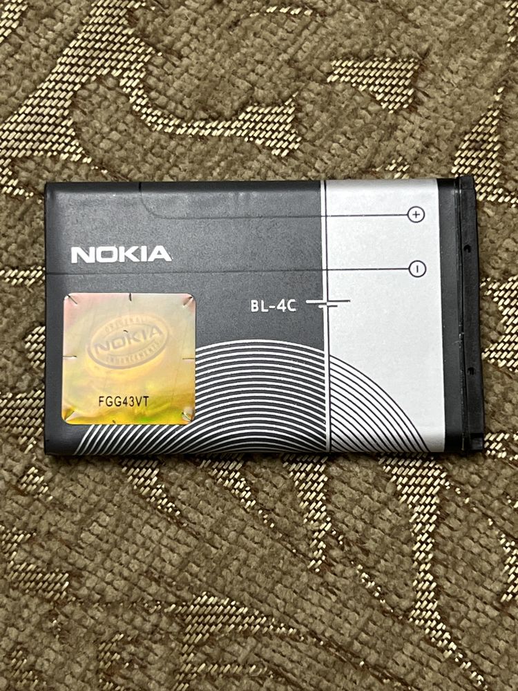 Оригинал батарейка для Нокия Nokia Нокиа BL-4 BL-5 BL-4B BL-6P