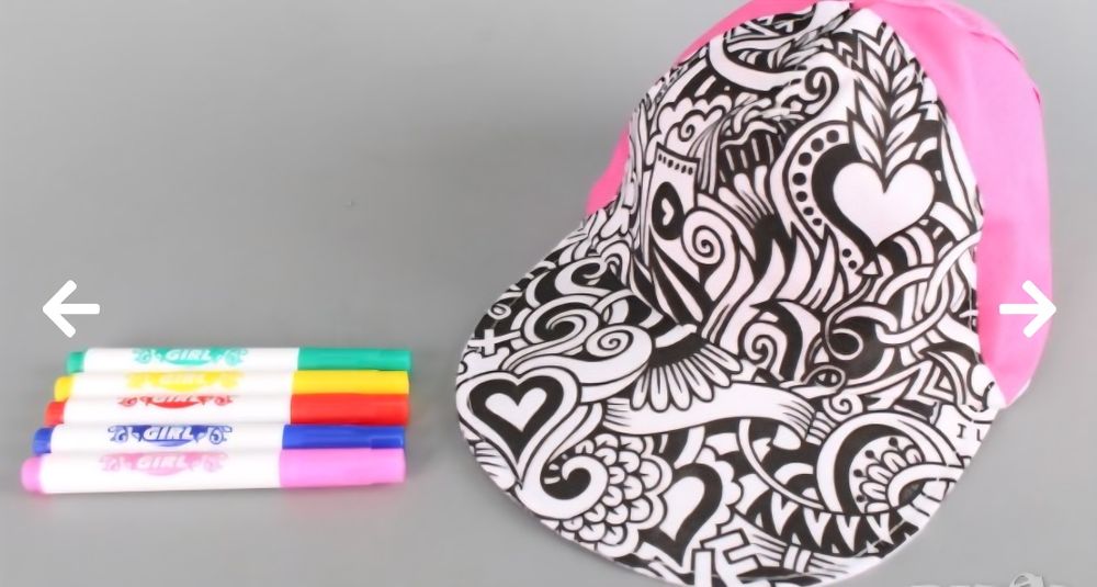 Шапка за оцветяване-креативен комплект