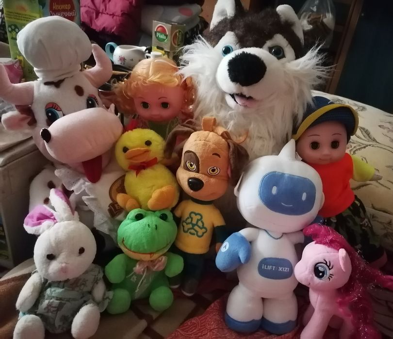 Мягкие игрушки  разные бу