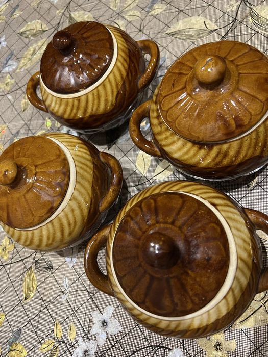 Горшочки из глины для запекания