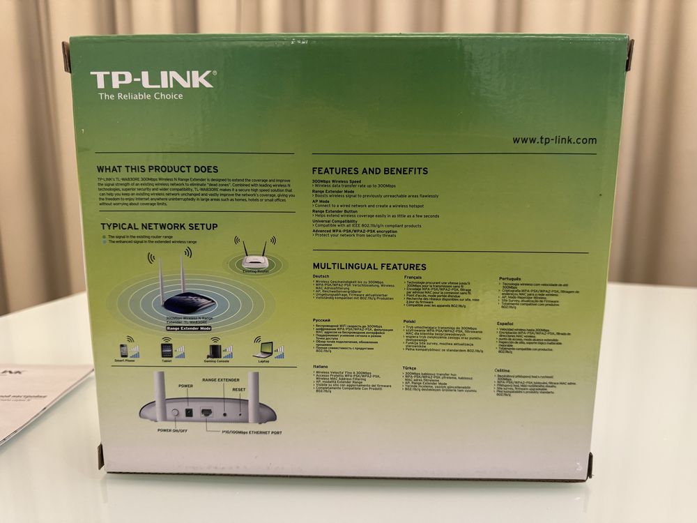 WiFi точка доступа TP-Link TL-WA830RE