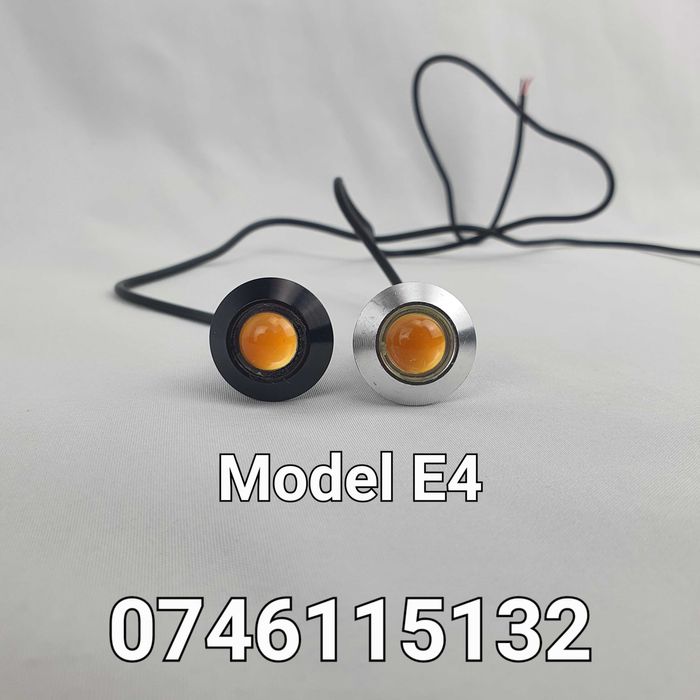 Mini Proiector LED-Lampa-Atv Cross Auto Scuter Moto Motocicleta-5W- E4