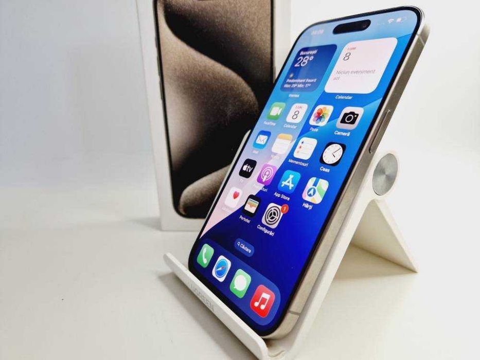 Apple iPhone 15 Pro 256GB, Garantie 24 luni | TotalConvert.ro