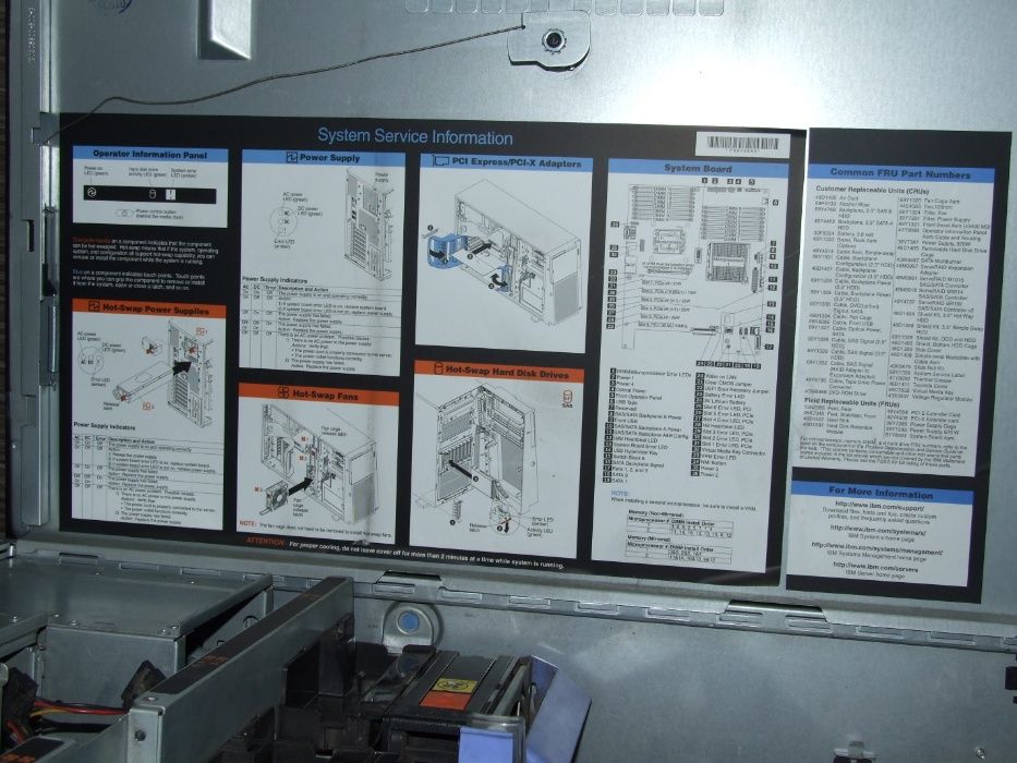 Сървър IBM System x3400 M3 Без хард дискове ! 48mb Ram