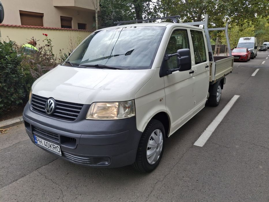 Vând Volkswagen T5 Doka fab.2009 mot.1.9 tdi 105 cp 5 trepte 
An fabri