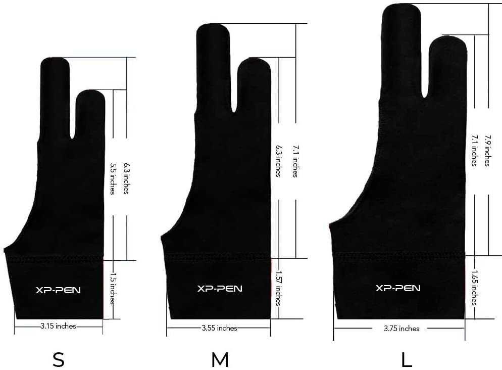 Перчатка для графических планшетов Xp-Pen размер L