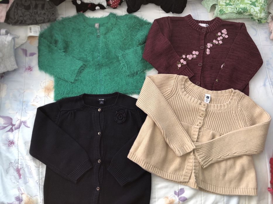 Жилетки за момиче Майорал, Next, Zara и др 4-5г, 104 до 110 см