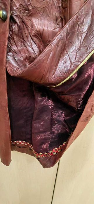 haina piele naturala nr 38 Franco Davori