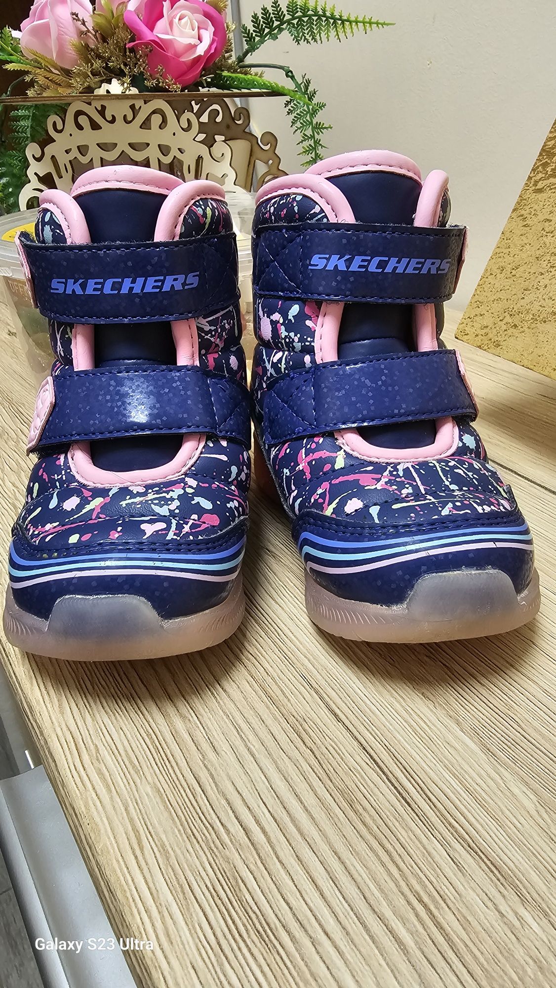 Детски ботуши Skechers