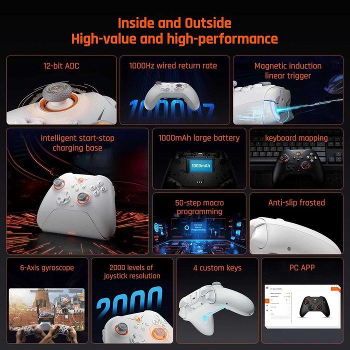 Безжичен контролер за игри  Black Shark