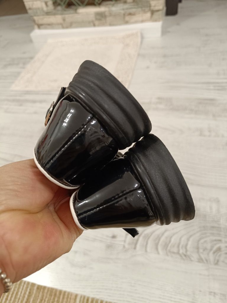 Pantofi mocasini școală 20 cm interior