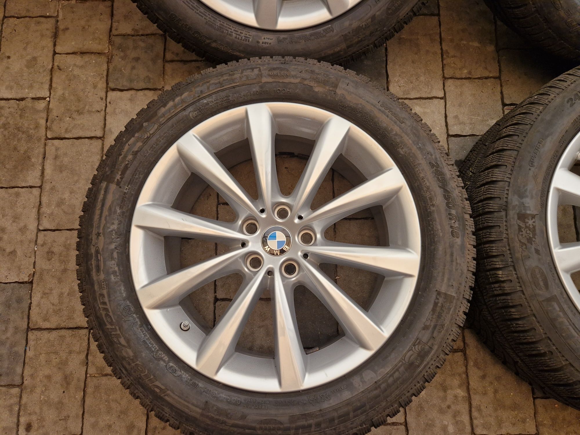 Jante BMW G11 5x112 pe 18 Anvelope Iarna Michelin Run Flat 245/50/18