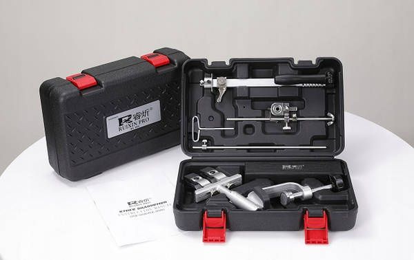 Точилка для ножей Ruixin Pro RX-009 с 9-ю точильными брусками.