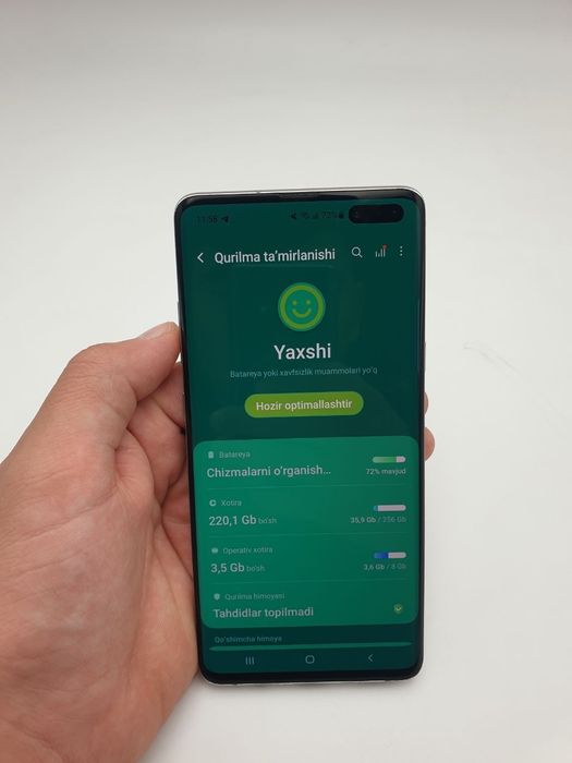 Obmen Samsung S10 5G. Holati zor ayibi yoq