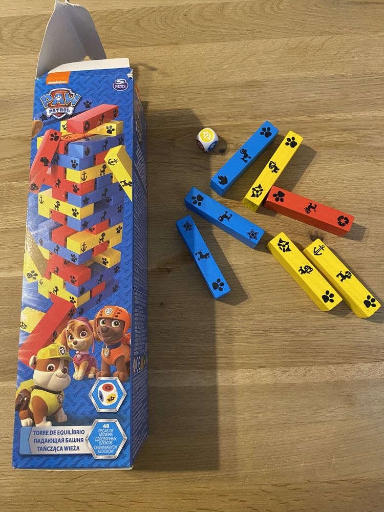 Paw Patrol - puzzle, joc jenga 4+