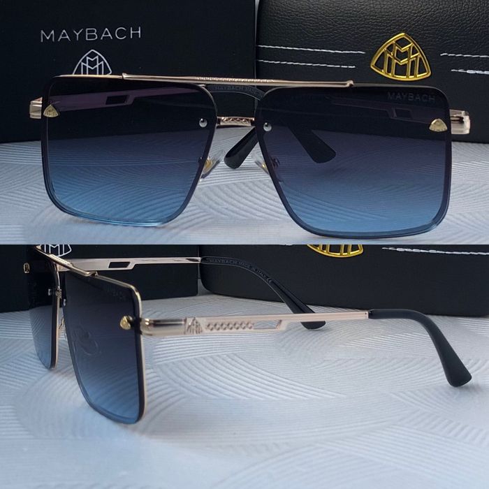 Мъжки слънчеви очила правоъгълни 4 цвята Maybach