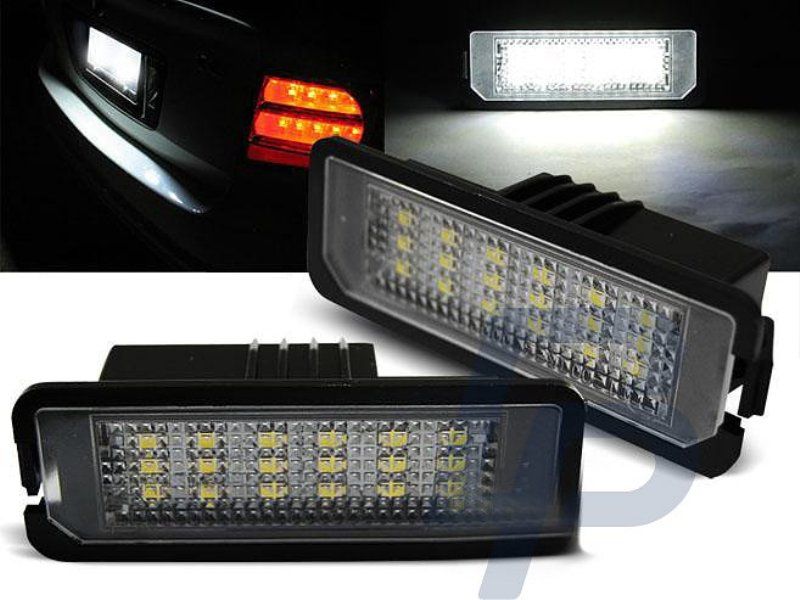 Lampi numar inmatriculare LED SMD dedicate VW Golf4,5,6,7,Passat B6,CC