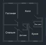 Продаётся срочно квартира в новостройке по Фергана Юли 3 комн 97,6м2