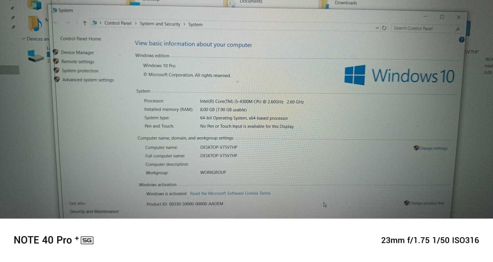Laptop Fujitsu LIFEBOOK E734 i5