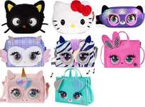 PURSE PETS Интерактивна детска чанта с мигащи очи и звуци 7 вида