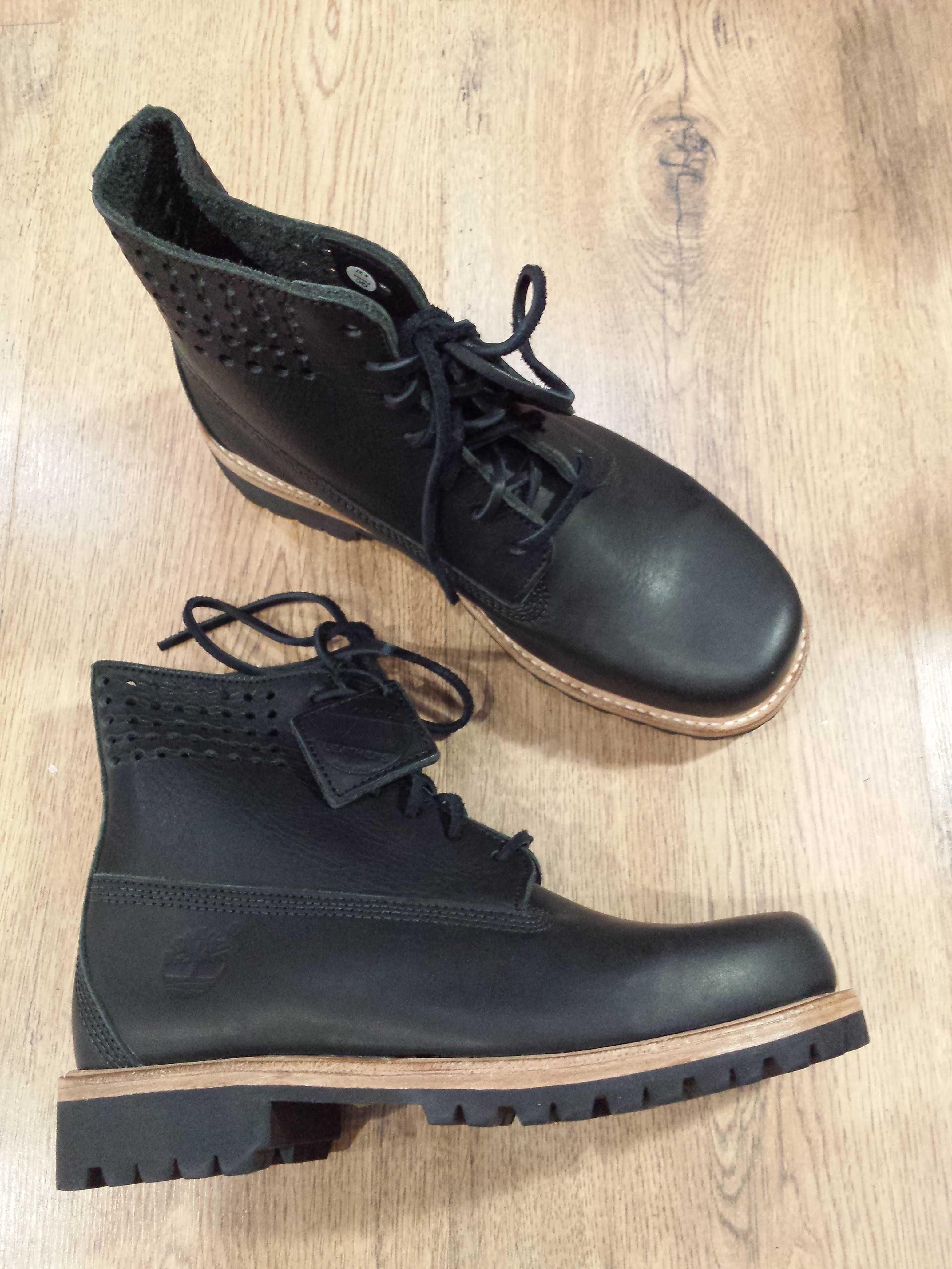 Ghete barbat TIMBERLAND piele premium Horween talpa vibram 40