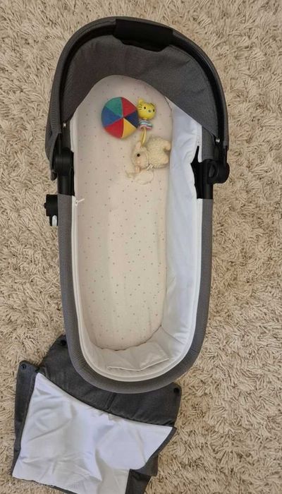 Кош за новородено Cybex Cot S Soho Grey 2020