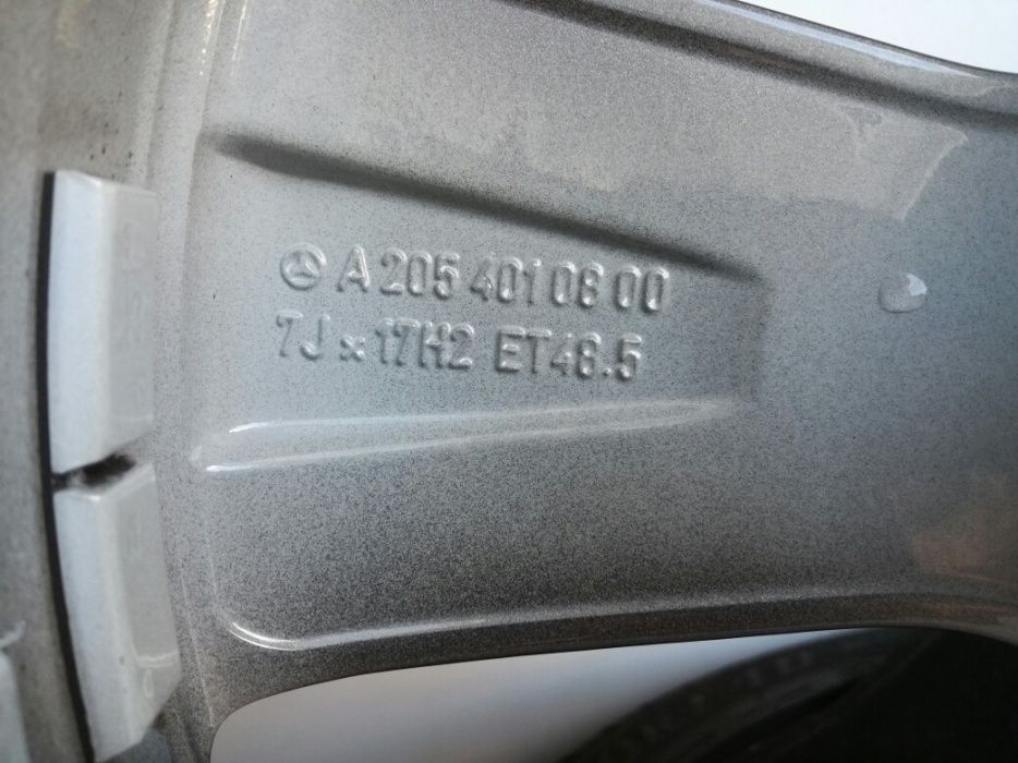 Mercedes W 205 , Мерцедес С класа 17 - цола