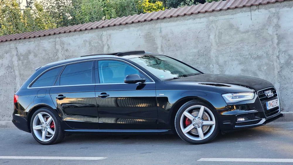 Audi A4 S-Line 2015 2.0TDI / 150cp Automat Distronic Line PANO / TOP