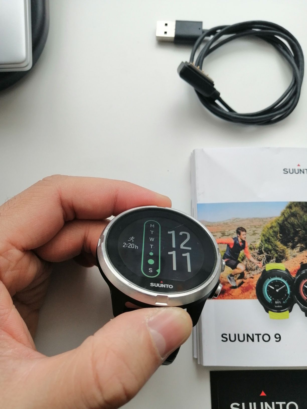 Suunto 9  - G1 Black/Silver Full Box