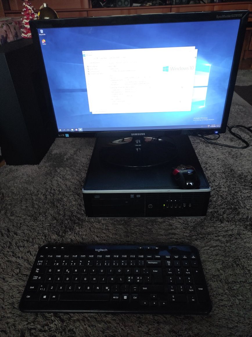 Mini PC I5 8gb ddr3 500gb, monitor HD samsung, dell 7010
