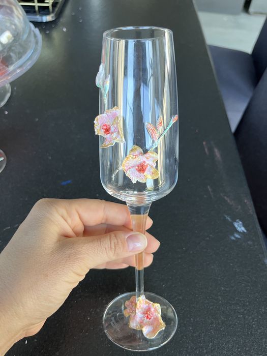 Pahare 3D unicat , nunta, botez, majorat ,