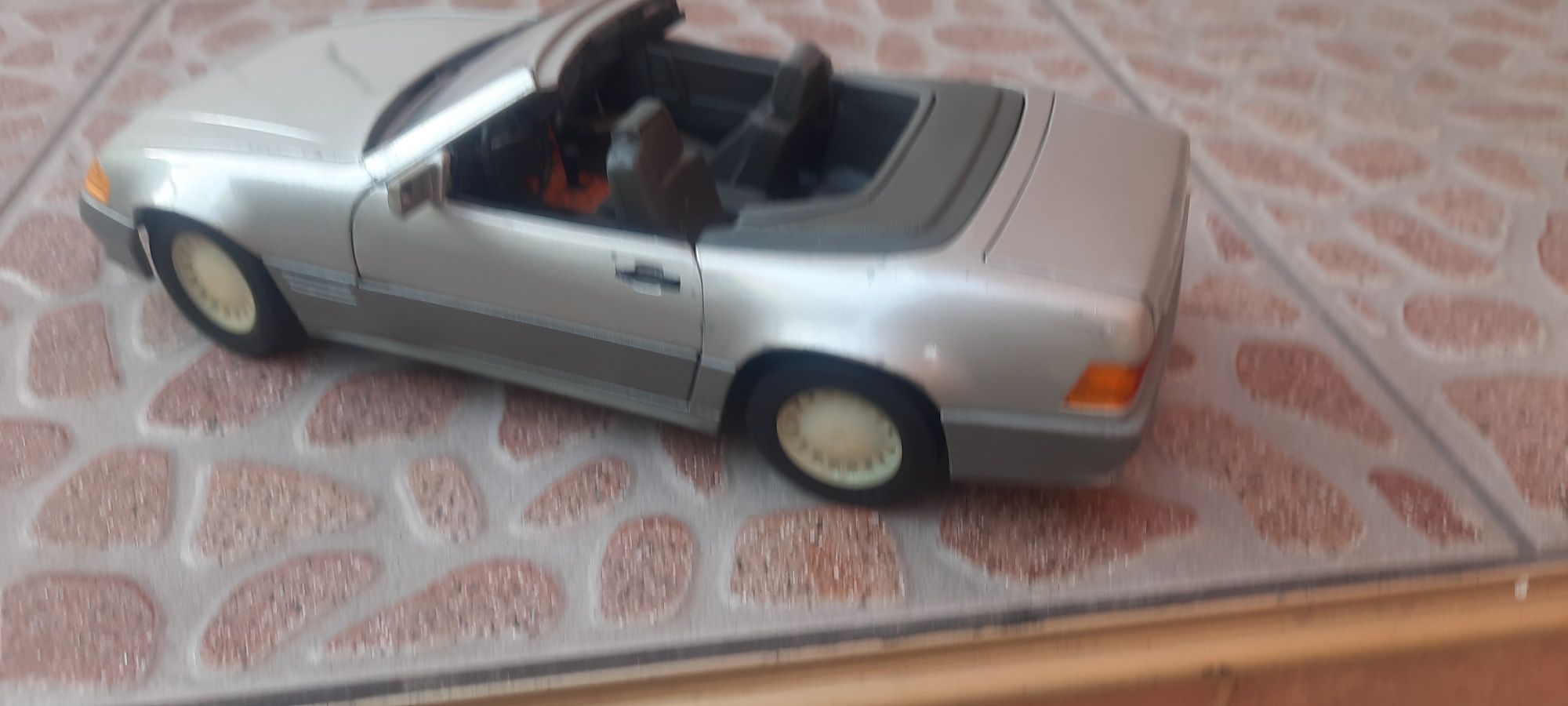Метална Количка  Merzedes-benz 500sel Cabrio