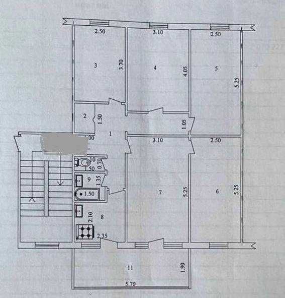 Продажа 5ти комн квартиры на Юнусабаде