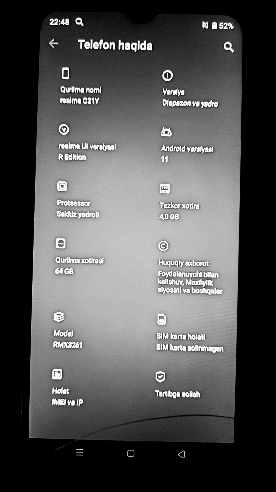 Realmi C21y 64/4 4g