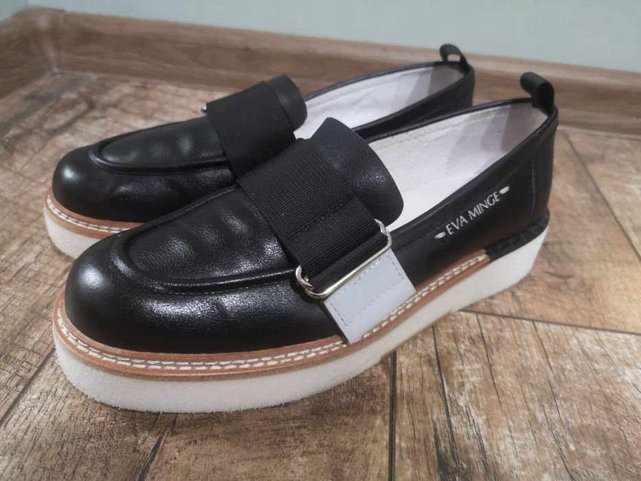 Eva Minge, обувки естествена кожа, номер 39