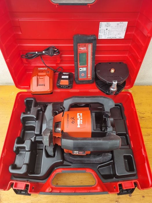 Laser rotativ Hilti pr 2 hs la cutie