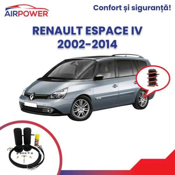 Perne auxiliare, perne auto pneumatice, Reanult Espace 4 2002-2014.