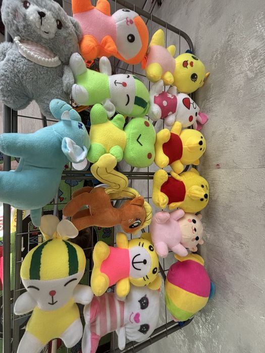 Мягкие игрушки хватайки