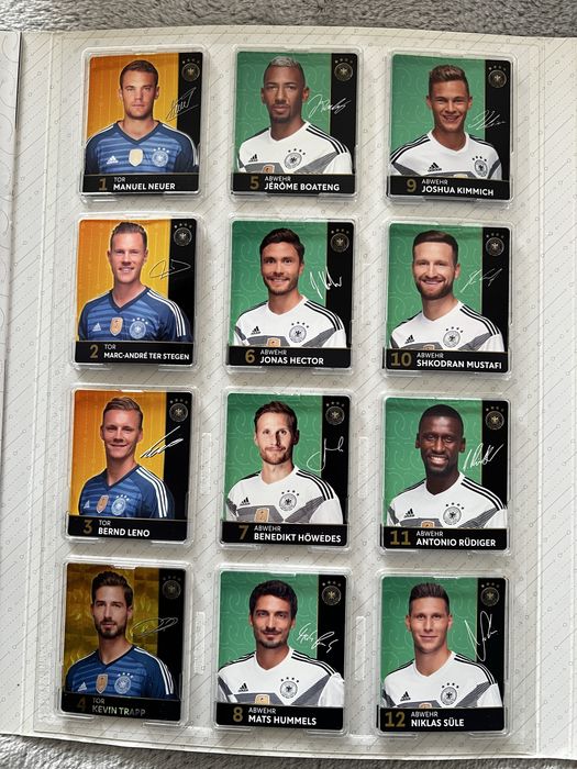 Album cartonase fotbal Germania 2018 complet