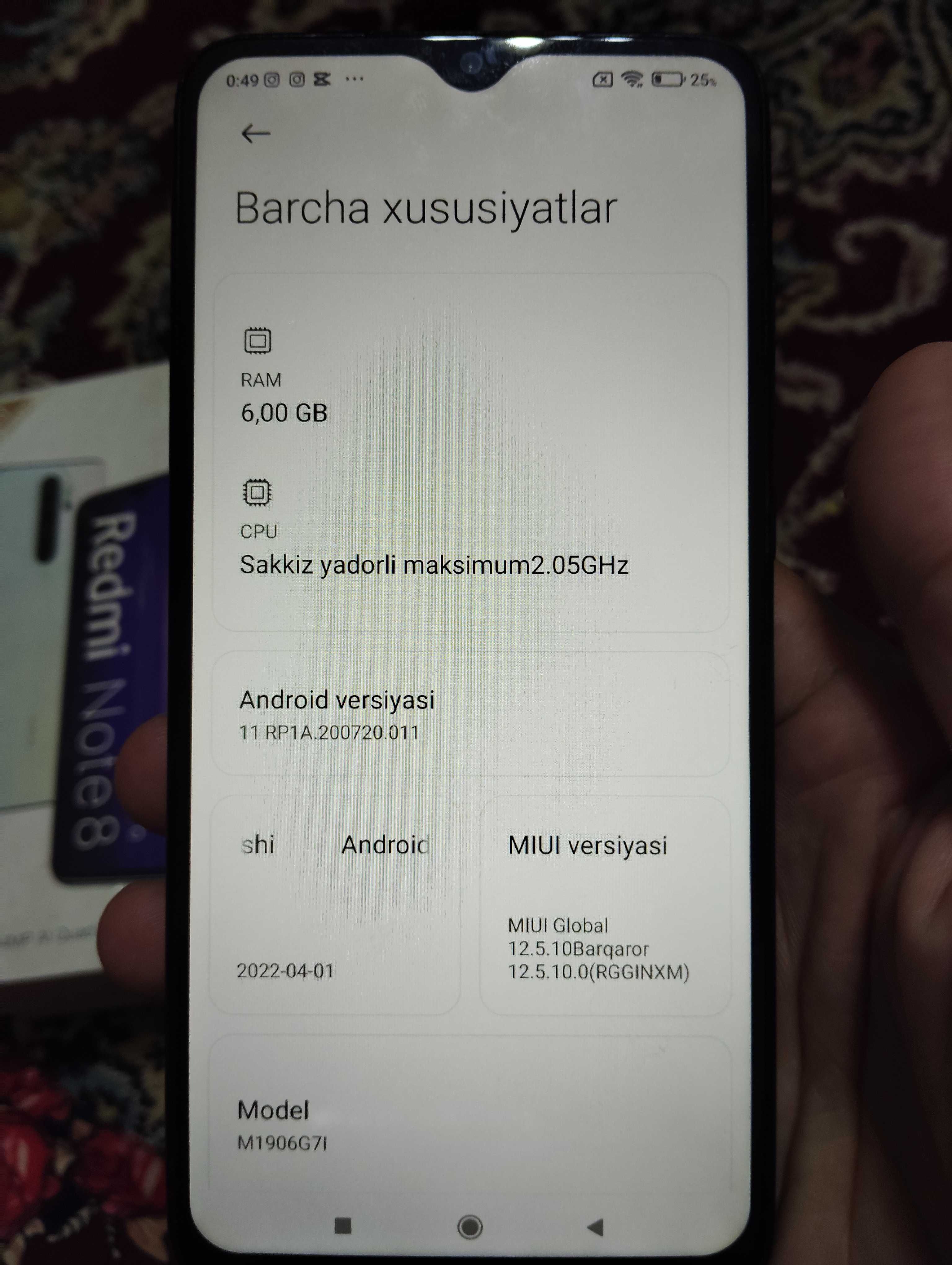 Redmi Note 8 pro