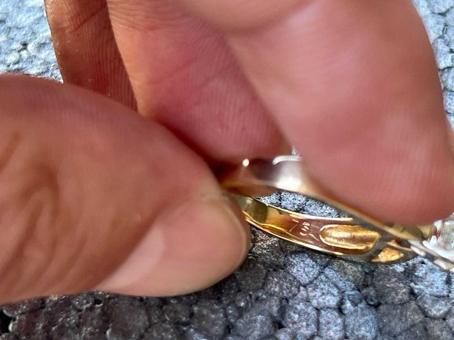 Inel Aur 14k cu Diamant Natural Central 0.73 Carate