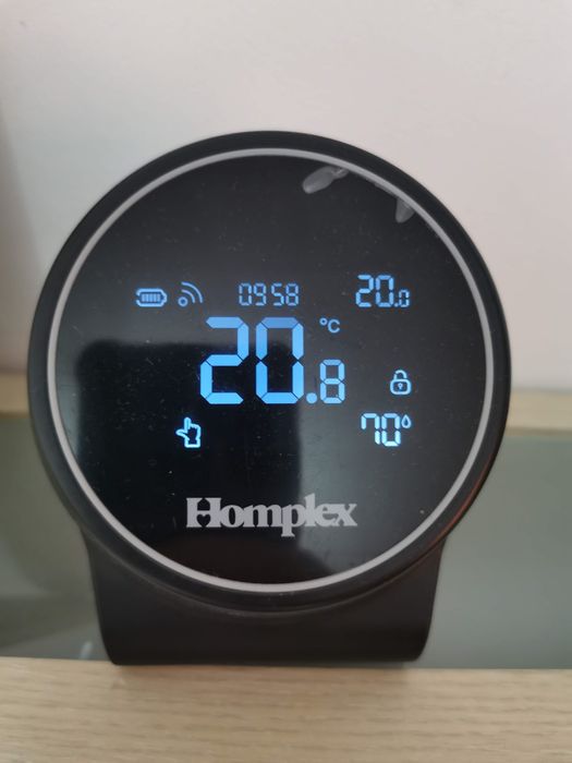 Termostat Smart-WiFi-Homplex NX1-Histereza 0.1