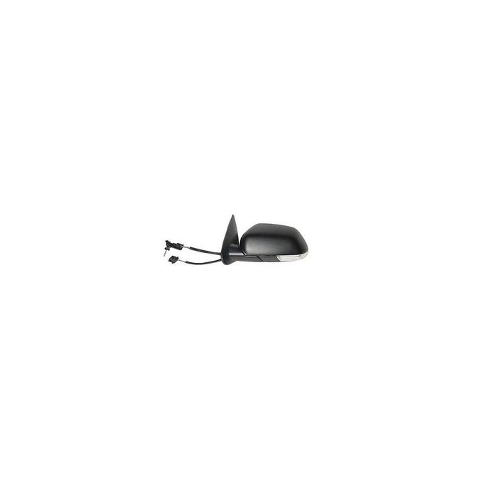 Oglinda exterioara Skoda Octavia Ii/Tour 2 (1z3/1z5), 06.2004-2008, stanga/dreapta, ajustarea prin cablu; carcasa neagra; sticla asferica; cu Lucas,