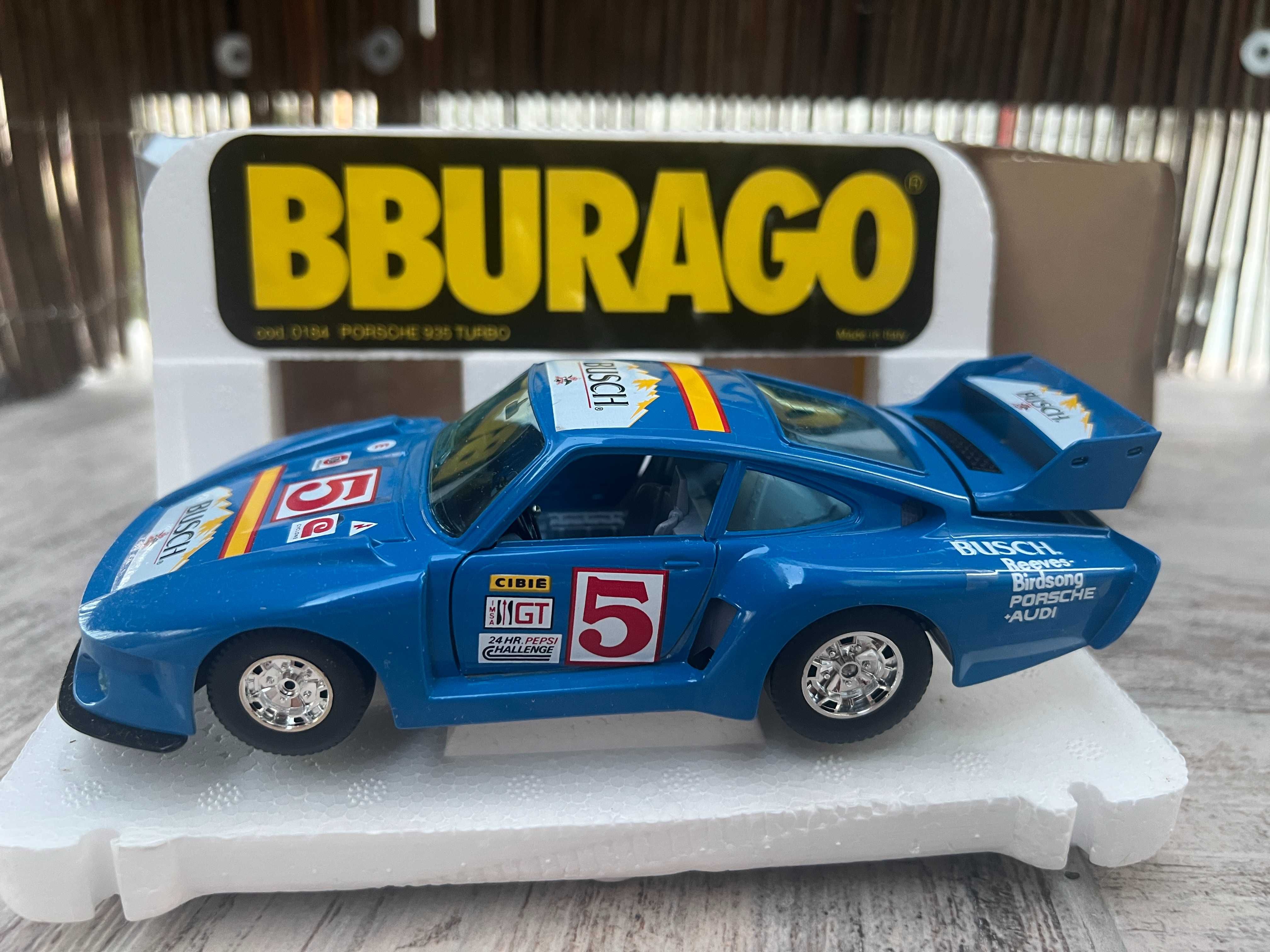 Macheta Auto 1/24 Burago Porsche 935 Turbo