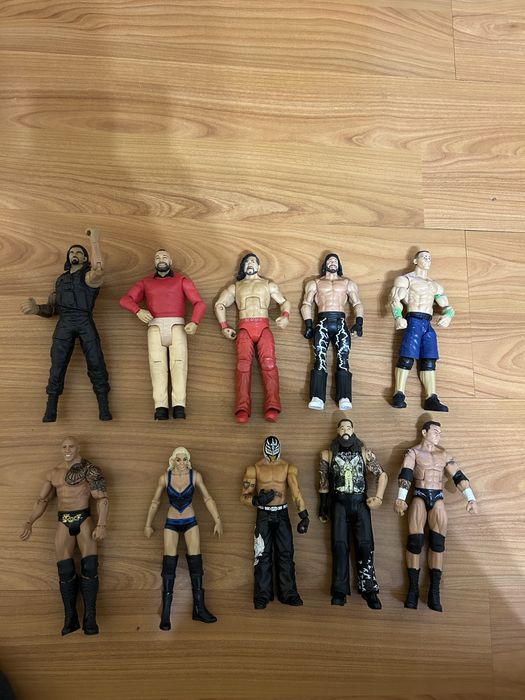 Figurine wwe wrestling