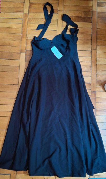 Rochie Neagra lunga, nou nouta