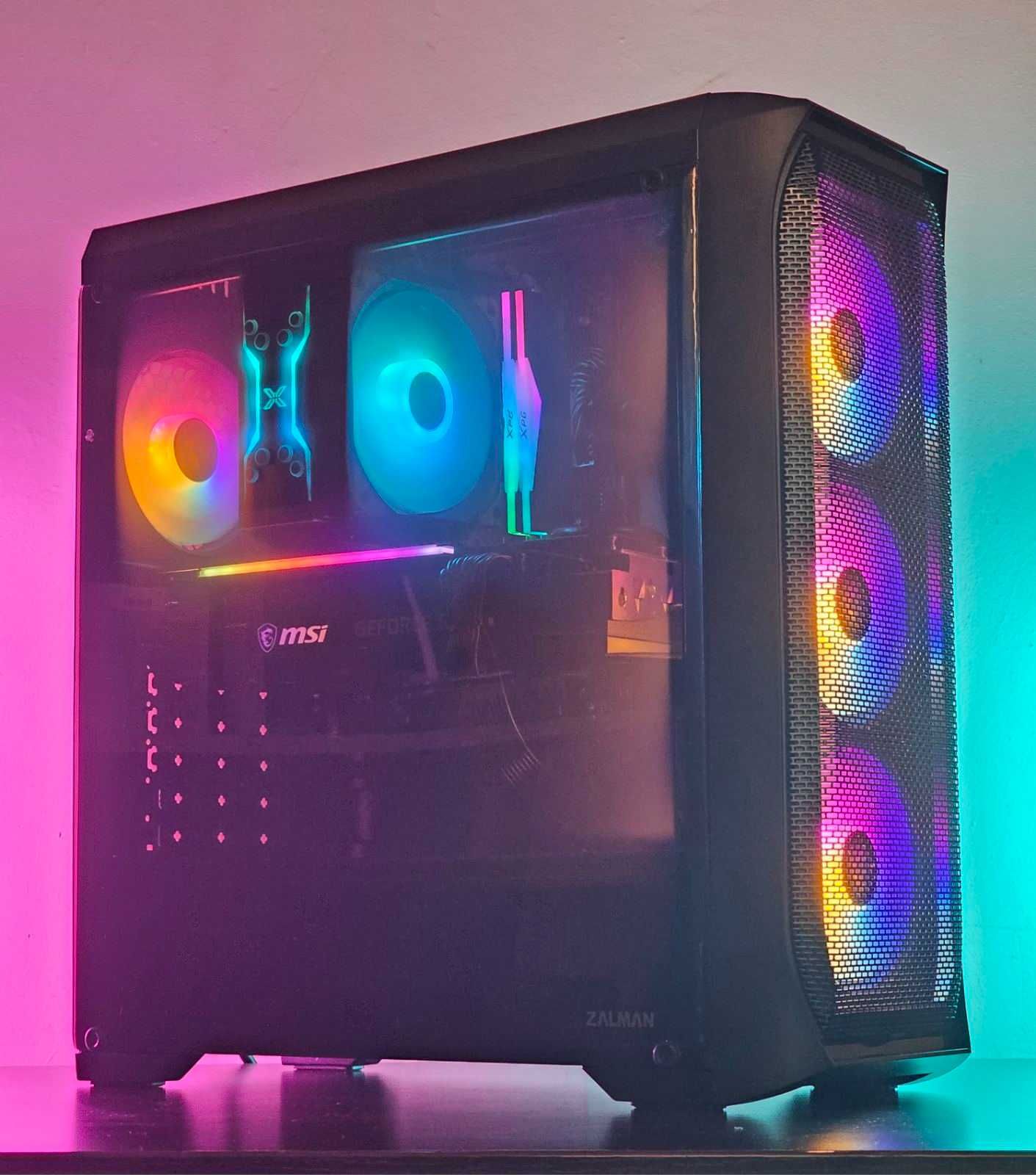 RTX 4070 Super/Ryzen 7-7700/RAM 32GB/SSD 1TB/Чисто Нов+Гаранция!