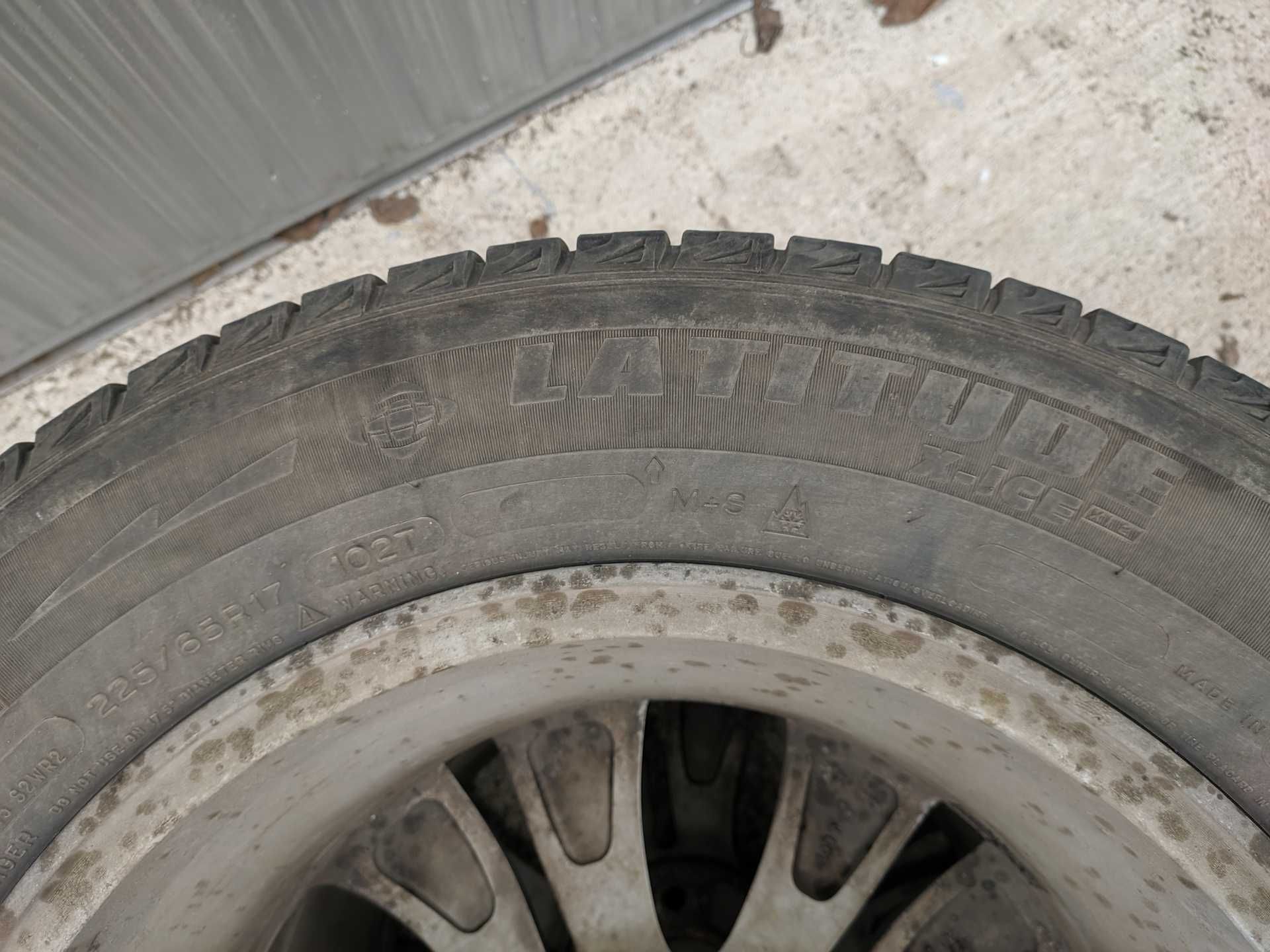 2бр. зимни гуми Michelin Latitude X-ICE 225 65 r17