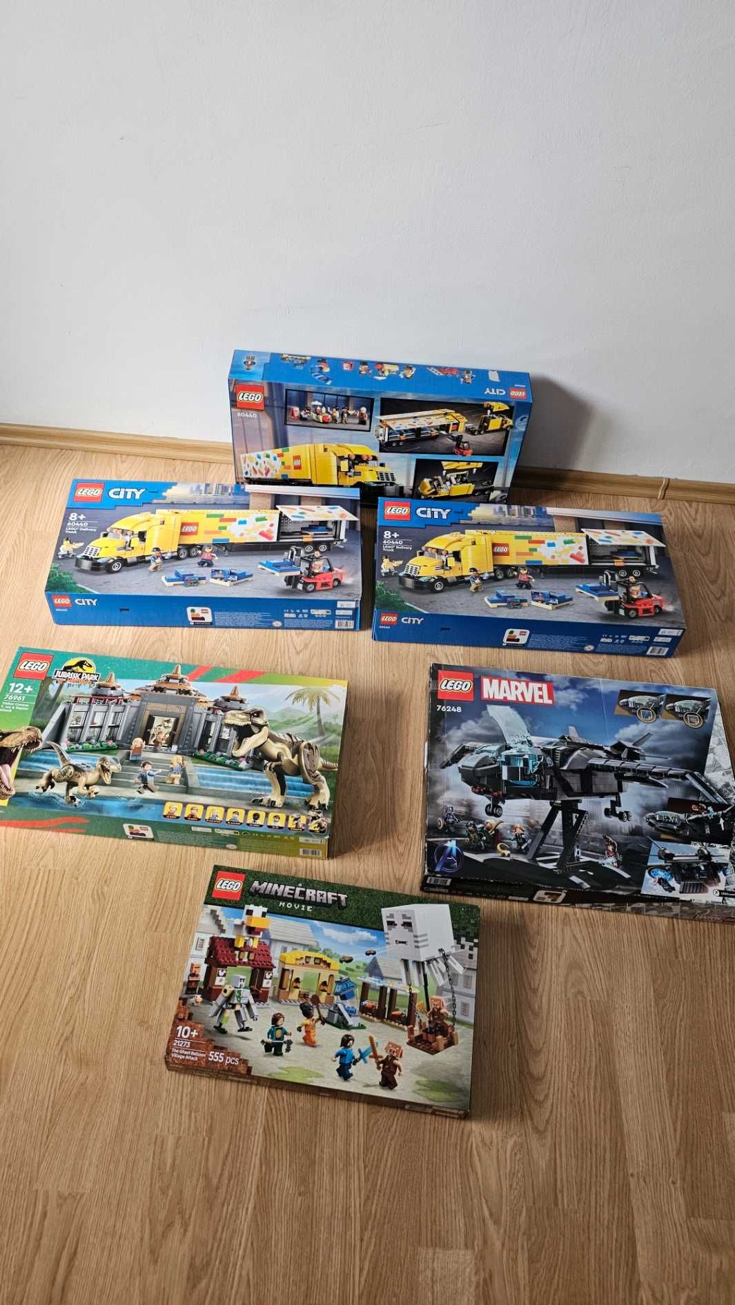 Set colectie lego City Jurassi Park Marvel Minecraft